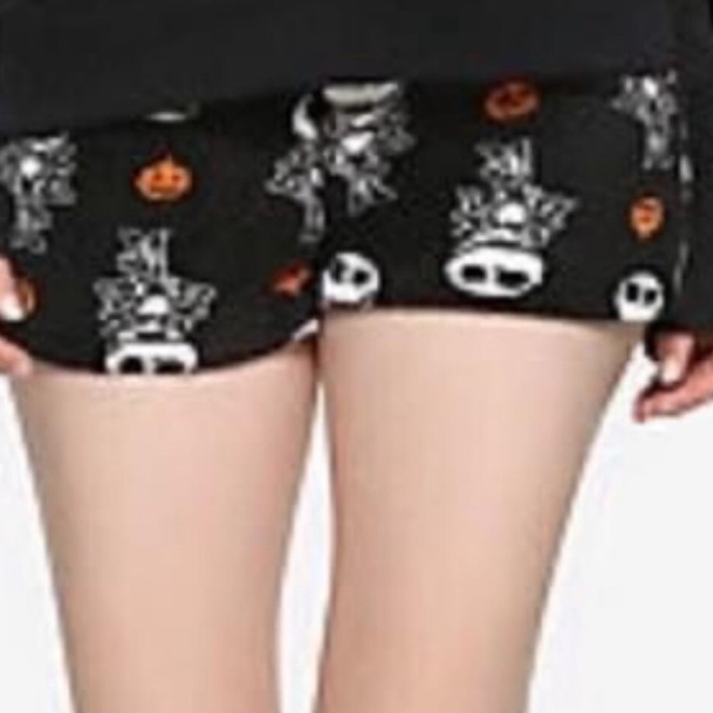 Jack Skellington plush shorts